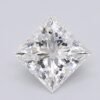 1.03 Carat Princess Shaped Excellent Cut E- VS1 Lab Grown Diamond