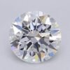 1.03 Carat Round Shaped Excellent Cut E- VS1 Lab Grown Diamond
