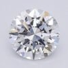1.03 Carat Round Shaped Excellent Cut E- VS1 Lab Grown Diamond
