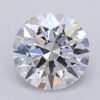 1.03 Carat Round Shaped Excellent Cut E- VS1 Lab Grown Diamond