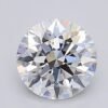 1.03 Carat Round Shaped Excellent Cut E- VS2 Lab Grown Diamond