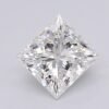 1.03 Carat Princess Shaped Excellent Cut E- VVS2 Lab Grown Diamond