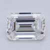 1.03 Carat Emerald Shaped Excellent Cut F- VS1 Lab Grown Diamond