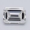 1.03 Carat Emerald Shaped Excellent Cut F- VS1 Lab Grown Diamond