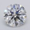 1.03 Carat Round Shaped Excellent Cut F- VS1 Lab Grown Diamond