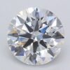1.03 Carat Round Shaped Excellent Cut F- VS1 Lab Grown Diamond