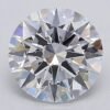 1.03 Carat Round Shaped Excellent Cut F- VS1 Lab Grown Diamond