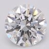 1.03 Carat Round Shaped Excellent Cut F- VS1 Lab Grown Diamond