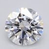 1.03 Carat Round Shaped Excellent Cut F- VS1 Lab Grown Diamond