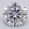 1.03 Carat Round Shaped Excellent Cut F- VS1 Lab Grown Diamond