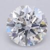 1.03 Carat Round Shaped Excellent Cut F- VS1 Lab Grown Diamond