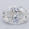 1.03 Carat Oval Shaped Excellent Cut F- VS2 Lab Grown Diamond