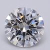 1.03 Carat Round Shaped Excellent Cut F- VS2 Lab Grown Diamond
