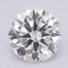 1.03 Carat Round Shaped Excellent Cut F- VS2 Lab Grown Diamond