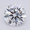 1.03 Carat Round Shaped Excellent Cut F- VS2 Lab Grown Diamond