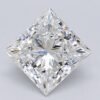 1.03 Carat Princess Shaped Excellent Cut F- VVS2 Lab Grown Diamond