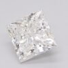 1.03 Carat Princess Shaped Excellent Cut F- VVS2 Lab Grown Diamond