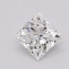 1.03 Carat Princess Shaped Excellent Cut F- VVS2 Lab Grown Diamond