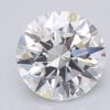 1.03 Carat Round Shaped Excellent Cut F- VVS2 Lab Grown Diamond