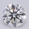 1.03 Carat Round Shaped Excellent Cut F- VVS2 Lab Grown Diamond