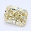 1.03 Carat Radiant Shaped Very Good Cut Yellow- SI1 Lab Grown Diamond
