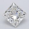 1.03 Carat Princess Shaped Excellent Cut G- VS1 Lab Grown Diamond
