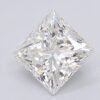 1.03 Carat Princess Shaped Excellent Cut G- VS1 Lab Grown Diamond