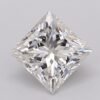 1.03 Carat Princess Shaped Excellent Cut G- VS1 Lab Grown Diamond