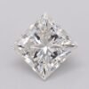 1.03 Carat Princess Shaped Excellent Cut G- VS2 Lab Grown Diamond