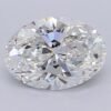1.03 Carat Oval Shaped Excellent Cut G- VVS2 Lab Grown Diamond