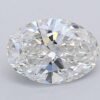 1.03 Carat Oval Shaped Excellent Cut G- VVS2 Lab Grown Diamond