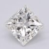 1.03 Carat Princess Shaped Excellent Cut G- VVS2 Lab Grown Diamond