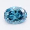 1.04 Carat Oval Shaped Good Cut Blue- VS2 Lab Grown Diamond