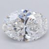 1.04 Carat Oval Shaped Excellent Cut E- VS1 Lab Grown Diamond
