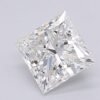 1.04 Carat Princess Shaped Excellent Cut E- VS1 Lab Grown Diamond