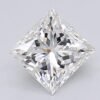 1.04 Carat Princess Shaped Excellent Cut E- VS1 Lab Grown Diamond