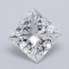 1.04 Carat Princess Shaped Excellent Cut E- VS1 Lab Grown Diamond