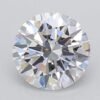 1.04 Carat Round Shaped Excellent Cut E- VS1 Lab Grown Diamond