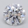1.04 Carat Round Shaped Excellent Cut E- VS1 Lab Grown Diamond