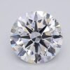1.04 Carat Round Shaped Excellent Cut E- VS1 Lab Grown Diamond