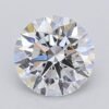 1.04 Carat Round Shaped Excellent Cut E- VS1 Lab Grown Diamond
