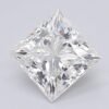 1.04 Carat Princess Shaped Excellent Cut E- VS2 Lab Grown Diamond