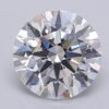 1.04 Carat Round Shaped Excellent Cut E- VS2 Lab Grown Diamond