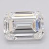 1.04 Carat Emerald Shaped Excellent Cut F- VS1 Lab Grown Diamond