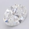 1.04 Carat Oval Shaped Excellent Cut F- VS1 Lab Grown Diamond