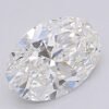 1.04 Carat Oval Shaped Excellent Cut F- VS1 Lab Grown Diamond