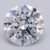 1.04 Carat Round Shaped Excellent Cut F- VS1 Lab Grown Diamond