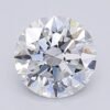 1.04 Carat Round Shaped Excellent Cut F- VS1 Lab Grown Diamond