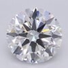 1.04 Carat Round Shaped Excellent Cut F- VS1 Lab Grown Diamond