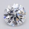 1.04 Carat Round Shaped Excellent Cut F- VS1 Lab Grown Diamond